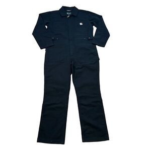 NWT Carhartt women’s Rugged-Flex Relaxed Fit Canvas Coverall sz M 8-10 BN5322-W